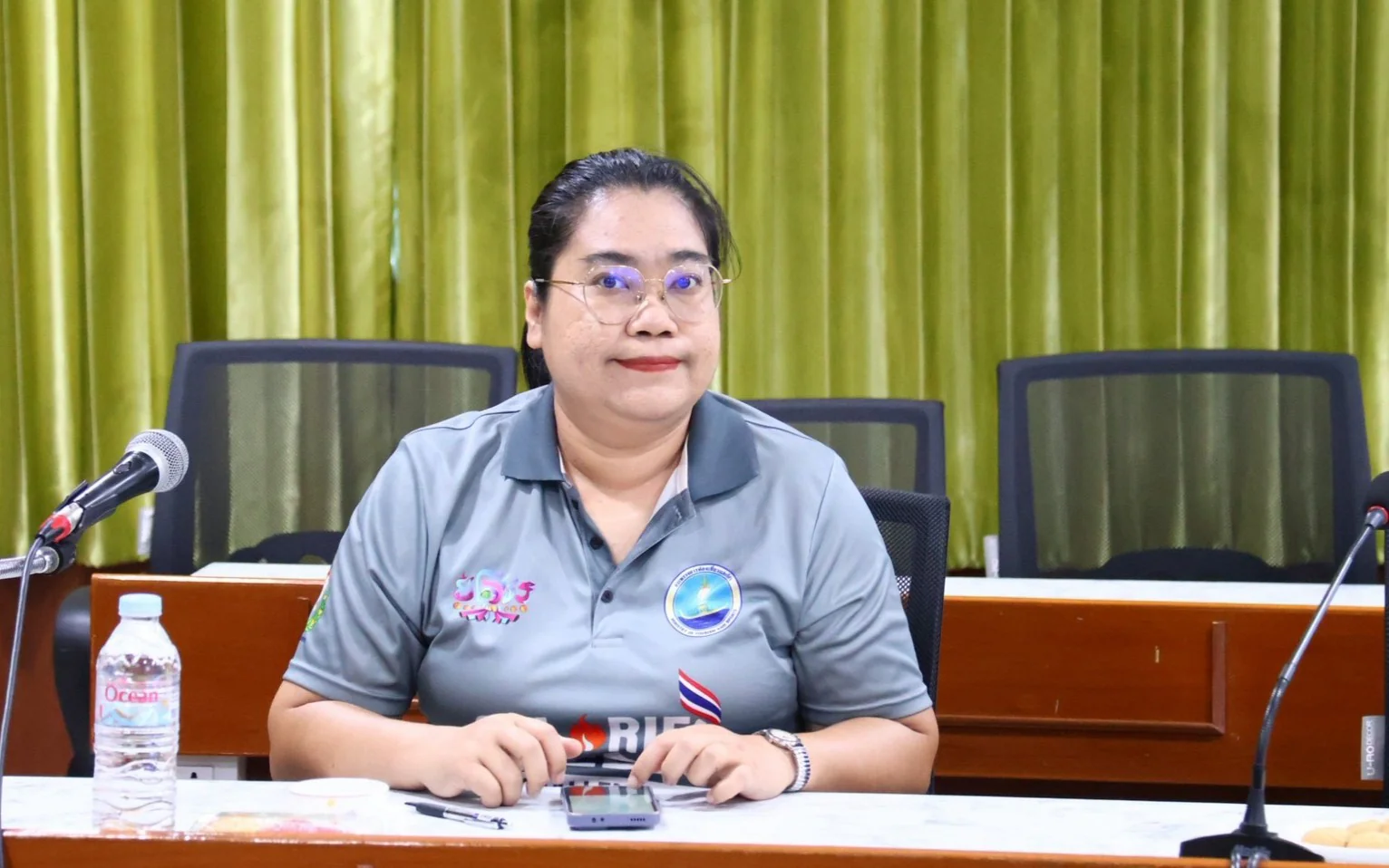 ประชุมคณะกรรมการดำเนินงานโครงการแสงนำใจไทยทั้งชาติ เดิน วิ่ง ปั่น ป้องกันอัมพาต  ครั้งที่ ๑๒ เฉลิมพระเกียรติ ประจำปี ๒๕๖๙